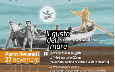 Al via il gusto del mare: Cartoccio di pesce fritto, pan nociato e trucco